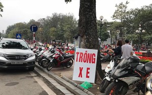 Nhan nhản bãi trông xe 'chặt chém' quanh di tích