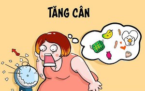 Thủ phạm gây tăng cân ngày Tết