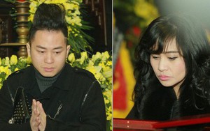 Thanh Lam, Tùng Dương và các nhạc sĩ gạo cội nghẹn ngào trước linh cữu của nhạc sĩ Hoàng Vân