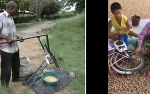 Tách ngô trong 1s, 2s tuốt sạch đậu phộng - chùm video cho ta thấy sự sáng tạo có thể tồn tại ở những nơi bất ngờ nhất