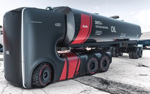 Thiết kế tuyệt đẹp của hình mẫu xe tải tương lai Audi Truck
