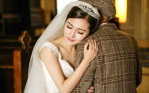Bộ ảnh cưới của cô gái trẻ và cụ ông 87 tuổi khiến dân mạng xôn xao