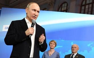Bất chấp Kiev chặn cử tri Nga đi bỏ phiếu, ông Putin nói Ukraine là "dân tộc anh em"