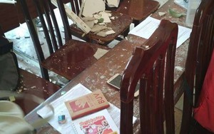 Sập trần trường THPT Trần Nhân Tông, 3 học sinh bị thương