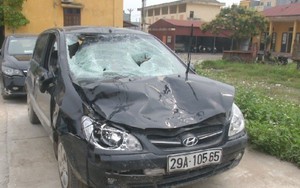Đâm trúng 4 học sinh đang đi bộ, lái xe bỏ trốn: Chủ tịch xã xác nhận xe