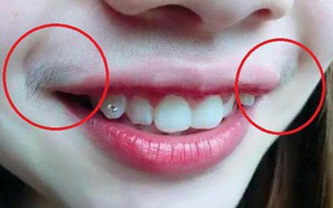 Khoe môi gợi cảm tiện thể khoe luôn ria mép, cô gái khiến cư dân mạng mắt xem ảnh tay nhặt mồm vì cười