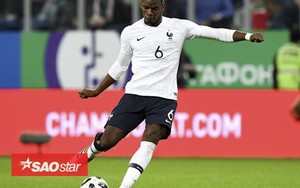 Chơi vật vờ ở Man United, Pogba về tuyển Pháp đá như ‘siêu nhân’