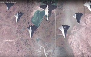 Siêu tiêm kích Mỹ “cắt đôi” máy bay địch bằng pháo laser, F-35 chỉ huy “bầy” UAV tác chiến