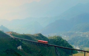 Tuyến tàu hỏa leo núi dài nhất Việt Nam đã chính thức hoạt động
