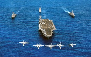 Tàu sân bay USS Carl Vinson: Sức mạnh tác chiến "bất khả xâm phạm" của Hải quân Mỹ