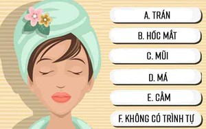 Thông qua cách rửa mặt hàng ngày đoán ngay tính cách của bạn