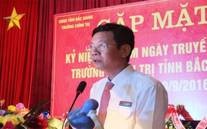 Đề nghị kỷ luật Hiệu trưởng Trường Chính trị tỉnh Bắc Giang