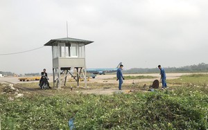 Cảng Hàng không Vinh cắt cỏ, lập thêm chốt an ninh sau khi bị  đột nhập