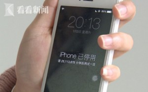 Nhập sai mật khẩu iPhone quá nhiều lần và cái kết bị khóa tới 47 năm