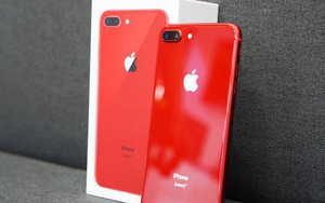 iPhone 8 Plus (PRODUCT)RED đã về làng: Viền mặt trước đen bóng, lưng kính đẹp mê ly, giá từ 20,5 triệu đồng