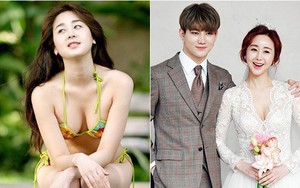 Bị gia đình phản đối, Hoa hậu gợi cảm Hàn Quốc vẫn cưới hot boy đáng tuổi cháu