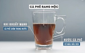 Cách phân biệt cà phê nguyên chất và cà phê pha trộn tạp chất hoặc nhuộm pin