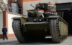 Xe tăng 5 tháp pháo huyền thoại của Liên Xô "tái xuất giang hồ"