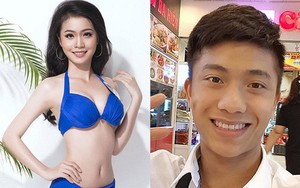 Tân Hoa hậu Biển Việt Nam toàn cầu “thả thính” hot boy U23 Việt Nam?