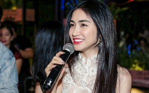 Hòa Minzy gây "náo loạn" tại họp báo của Mai Tiến Dũng