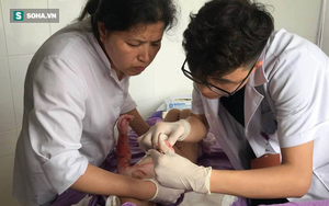 Quảng Ninh: Thương tâm em bé 4 tuổi bị bỏng nặng do ngã vào chậu nước sôi