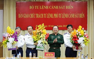 Bàn giao chức trách Tư lệnh và Phó Tư lệnh Cảnh sát biển Việt Nam