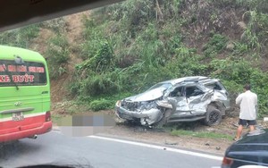 Tai nạn liên hoàn ở dốc Cun, xe tải đè xe máy làm ba người thương vong