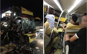 Xe chở khách du lịch bị tông nát đầu: Pha thoát hiểm không tưởng và đêm trắng ở Nghệ An