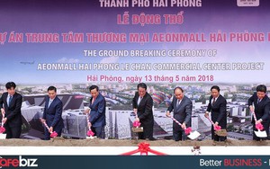 AEON khởi công trung tâm thương mại tại Hải Phòng, dự kiến khai trương năm 2020