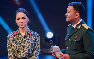 Hoa hậu Hương Giang gây chú ý khi tham gia chương trình Dấu ấn và khát vọng
