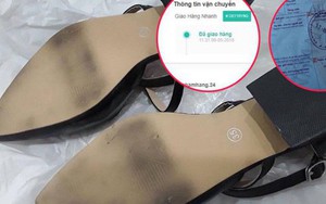 Cô gái mua giày cao gót về đi thử 8 ngày mòn cả đế rồi đòi trả lại shop vì lý do hơi rộng