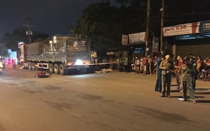 Xe máy đối đầu container, người đàn ông tử vong trên đường về thăm người thân