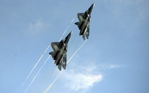 Tiêm kích Su-57 của Nga 'bùng nổ' trong cuộc thử nghiệm tại Syria