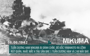 [Photo Story] Định nhử đội tàu sân bay Mỹ vào bẫy tiêu diệt, Hải quân Đế quốc Nhật chuốc thất bại ê chề