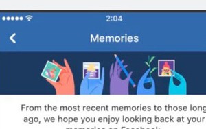 Facebook ra mắt tính năng "Memories" để cho người dùng lội dòng kí ức