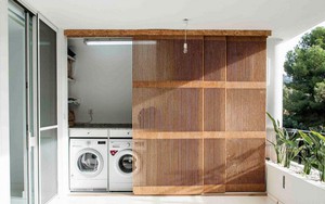 Xu hướng dùng thiết kế gỗ lưới cho nội thất trong nhà, đảm bảo đẹp không chê vào đâu được