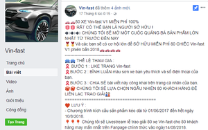 Lo người dùng bị lừa tặng xe, VinFast bất ngờ đăng thông báo lên fanpage chính thức