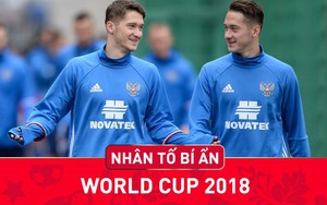 Cặp song sinh nước Nga: 15 tuổi bị chê "gầy yếu thấp bé", 22 tuổi là hi vọng tại World Cup