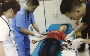 Xót thương bé trai 12 tuổi đứt lìa ngón tay, do giúp bố mẹ băm rau bằng máy thái chuối