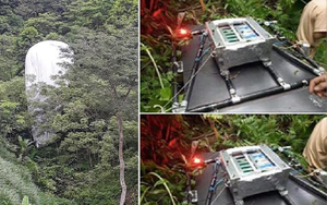 Vật thể lạ rơi xuống rừng ở Hà Giang có phải thiết bị ngành khí tượng thủy văn không?
