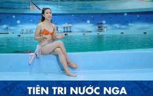 Cận cảnh vẻ nóng bỏng của MC mặc bikini dẫn World Cup gây xôn xao