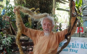 Gặp “tiên ông” tóc dài hơn 3 mét, 70 năm chưa cắt lần nào!