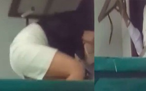 Nữ trưởng ban ở cùng phòng Bí thư huyện giải trình "trèo lên cửa sổ để nhìn" khi mọi người đập cửa