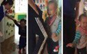 Bị phát hiện có hành vi bạo hành trẻ, cô bảo mẫu bỏ trốn
