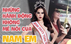 Những hành động không mê nổi của "Hoa khôi thất tình" Nam Em