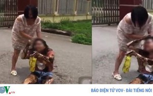 Công an mời bà bầu đánh ghen ở Thái Nguyên lên làm việc