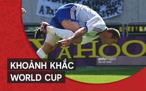 Khoảnh khắc World Cup: Cú ngã đau đớn nhất cuộc đời Zidane