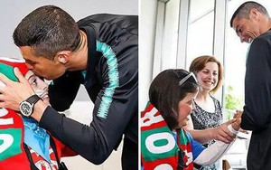 Hành động đẹp của Ronaldo trước thềm World Cup 2018