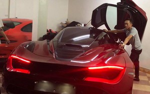 Cường Đô La bất ngờ xuất hiện cùng McLaren 720S