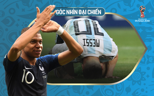 Góc nhìn đại chiến: Đứng cạnh Mbappe, Messi nhỏ bé và kệch cỡm đến lạ